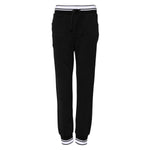 Dolce & Gabbana Black Cotton Mid Waist Jogger Pants PAN74774-38