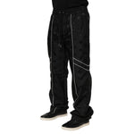Dolce & Gabbana Black Cotton Straight Jogger Sweatpants Pants PAN76271-48