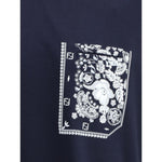 Fendi T-Shirt with bandana print pocket FE-FY0936AV0PF0QA2-S