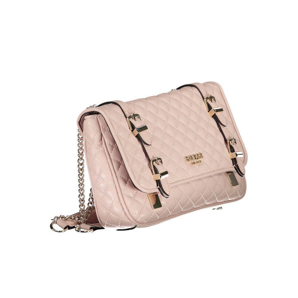 Guess Jeans Pink Polyethylene Handbag GU-17268