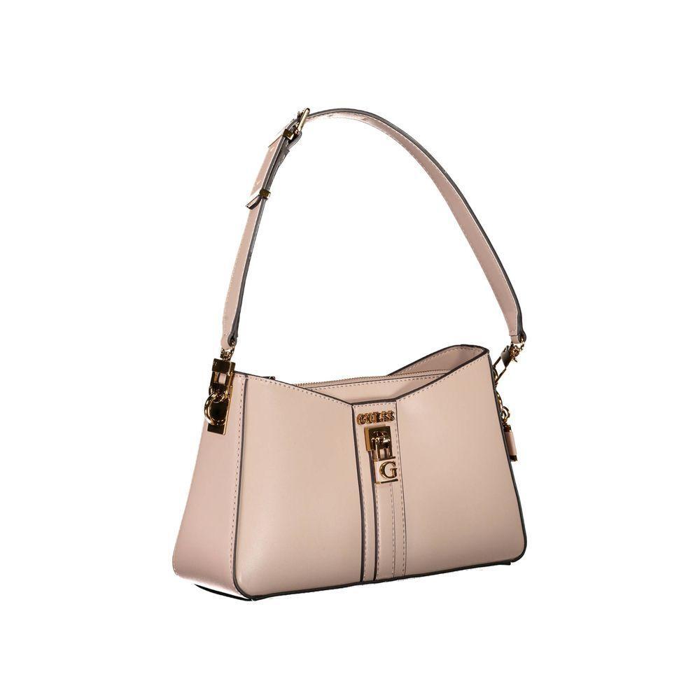 Guess Jeans Pink Polyethylene Handbag GU-17275