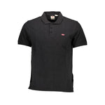 Levi's Black Cotton Polo Shirt LE-17624-XXL