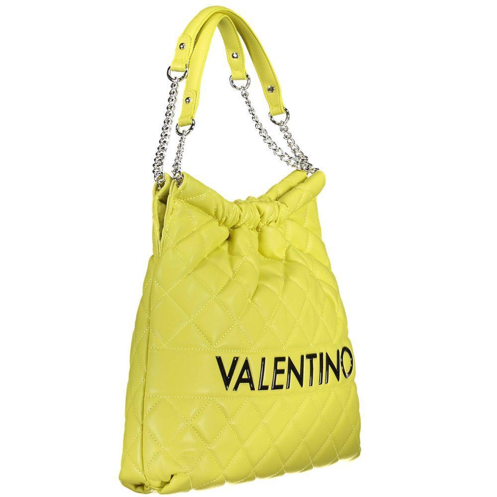 Mario Valentino Yellow Polyethylene Handbag VA-21566
