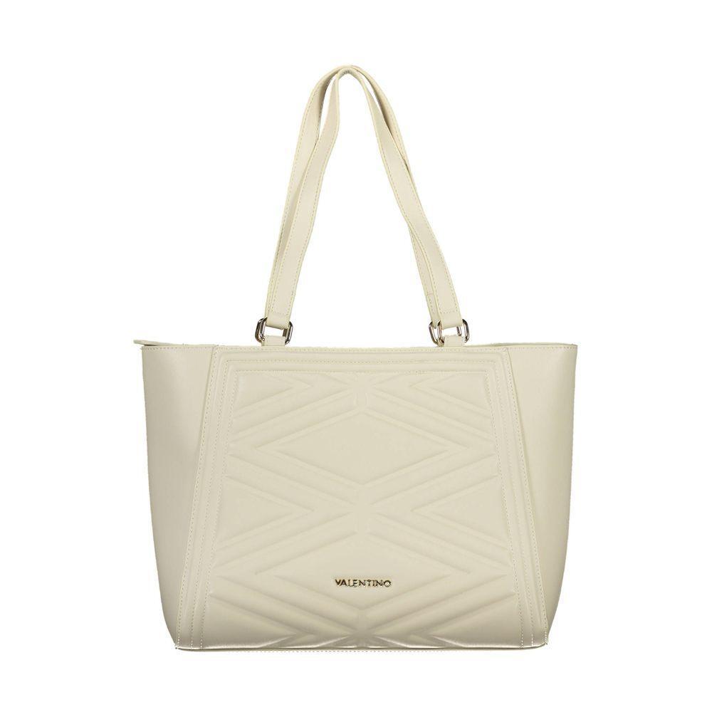Mario Valentino Beige Polyethylene Handbag VA-21569