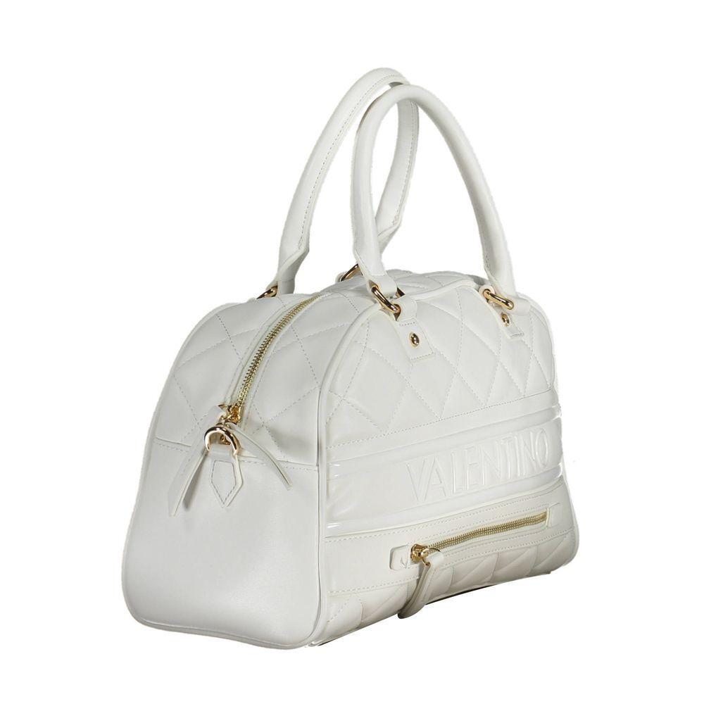 Mario Valentino White Polyethylene Handbag VA-21567