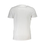 Cavalli Class White Cotton T-Shirt CA-22294-XL