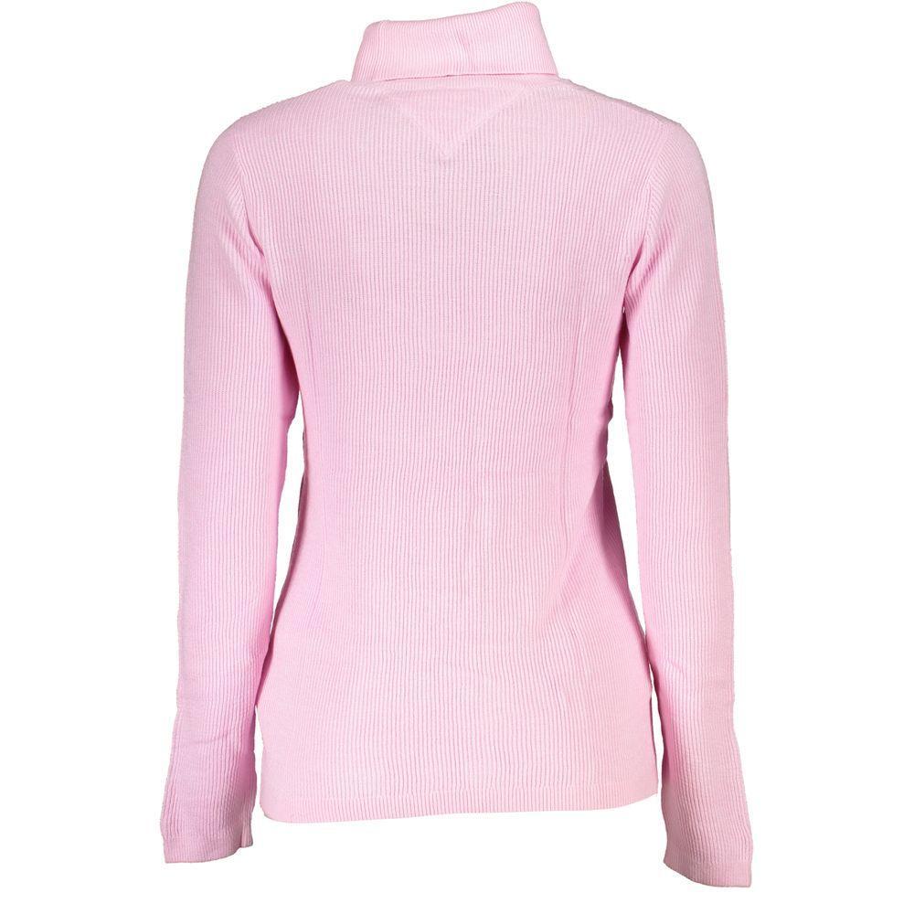 Tommy Hilfiger Pink Cotton Sweater TO-25151-XS