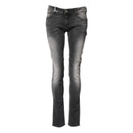 Acht Dark Gray Cotton Slim Fit Denim Low Waist Denim Jeans PAN71832-30