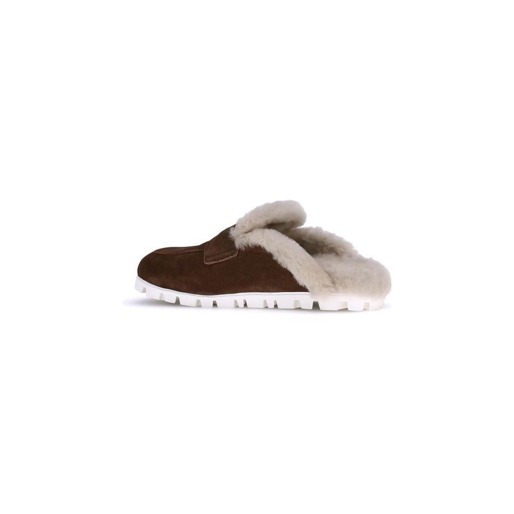 Miu Miu Shearling Mules MI-5D058EFD010Z0GF0324-EU40/US10