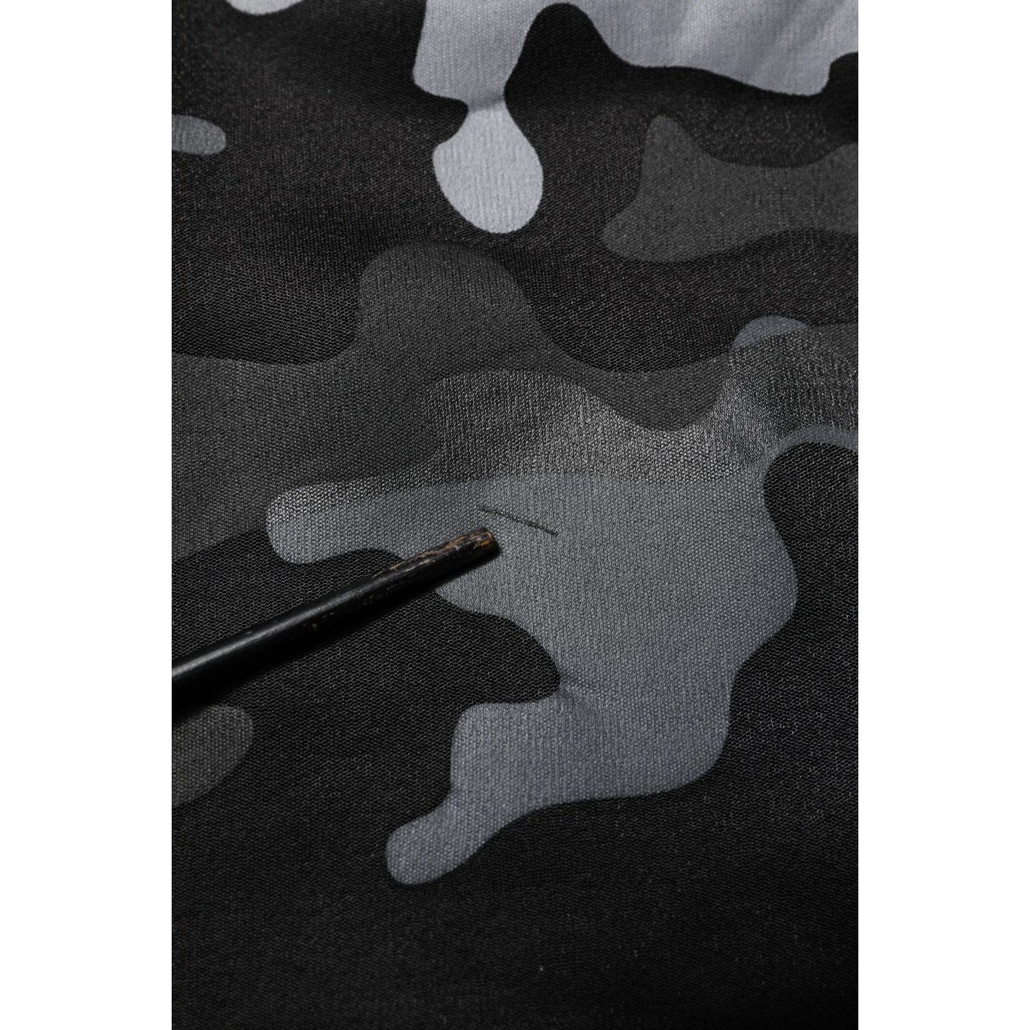 Dolce & Gabbana Black Camouflage Pullover Sweatshirt Sweater TSH906974-44