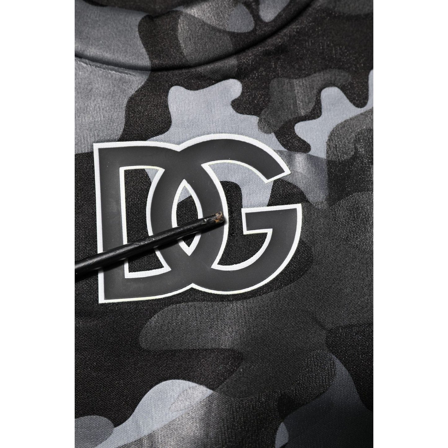 Dolce & Gabbana Black Camouflage Pullover Sweatshirt Sweater TSH906979-42