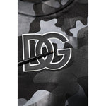 Dolce & Gabbana Black Camouflage Pullover Sweatshirt Sweater TSH906979-42