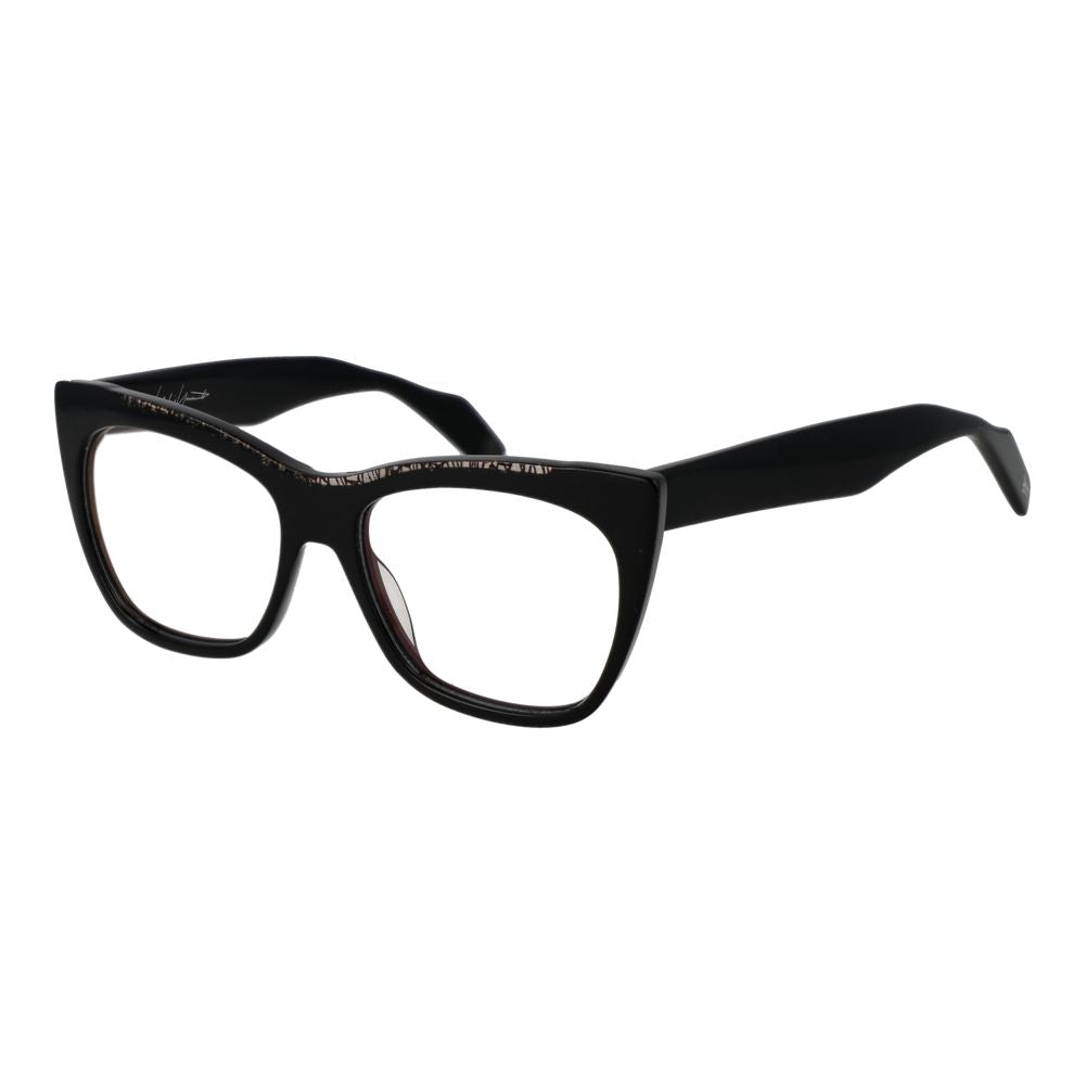 Yohji Yamamoto Black Men Glasses Frame