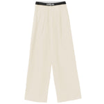 Comme Des Fuckdown Beige Polyester Jeans & Pant CO-15696-S