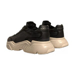 Dolce & Gabbana Black White Daymaster Low Top Sneaker Shoe MV6954#2-43.5