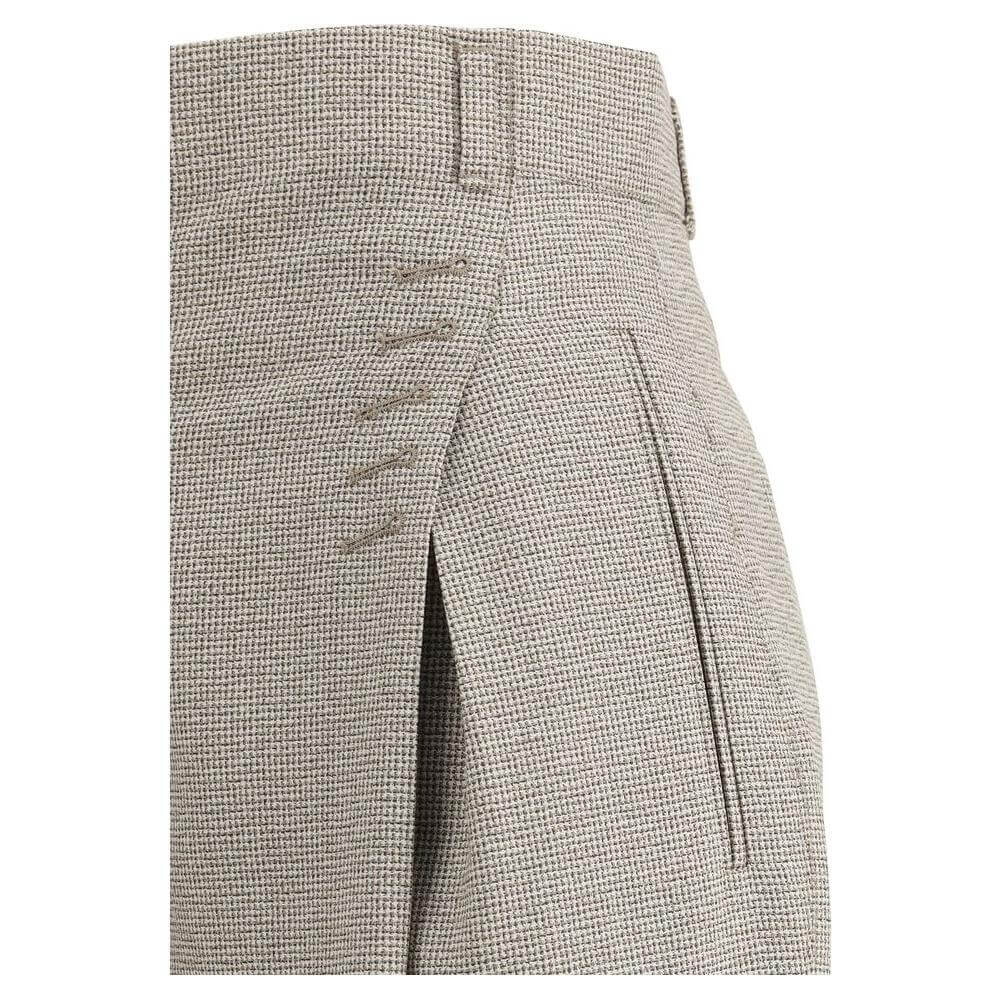 Fendi Pied-de-poule Pants FE-FR6608ATQWF1QYI-IT38 | S