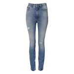 Dolce & Gabbana Blue Washed Skinny High Waist Denim Jeans PAN73111-40