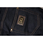 Dolce & Gabbana Blue Cotton PRETTY LowWaist Skinny Denim Jeans PAN75684-40