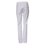 Dolce & Gabbana White Floral Embroidery GIRLY Denim Jeans