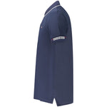 Norway 1963 Blue Cotton Men Polo Shirt NO-38995-M