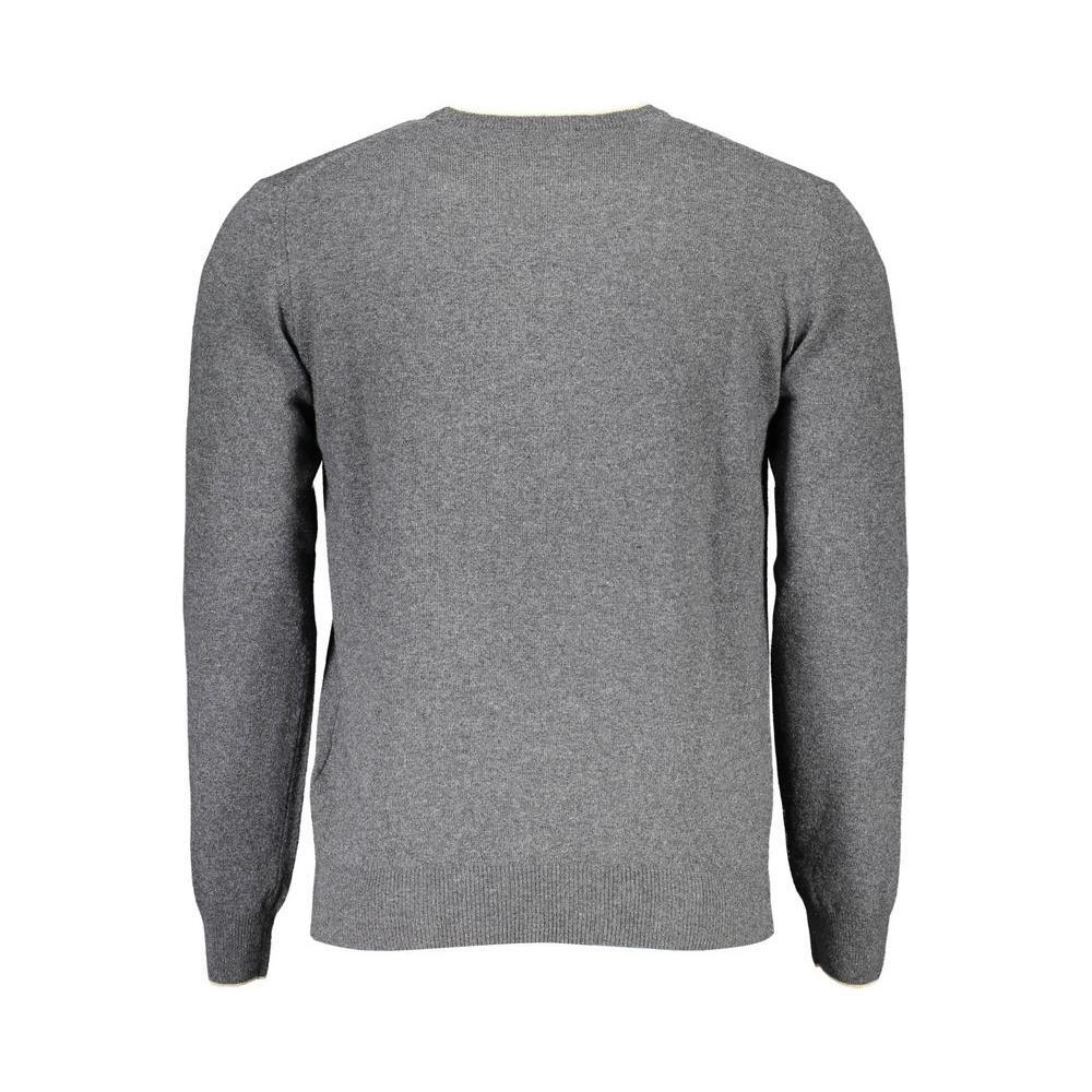 Harmont & Blaine Gray Wool Sweater HA-4957-XL