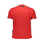 Plein Sport Red Cotton T-Shirt PL-9595-S