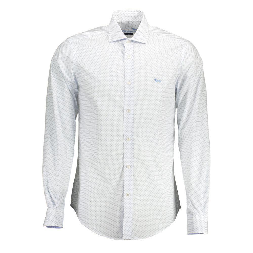 Harmont & Blaine White Cotton Shirt HA-11638-XXL