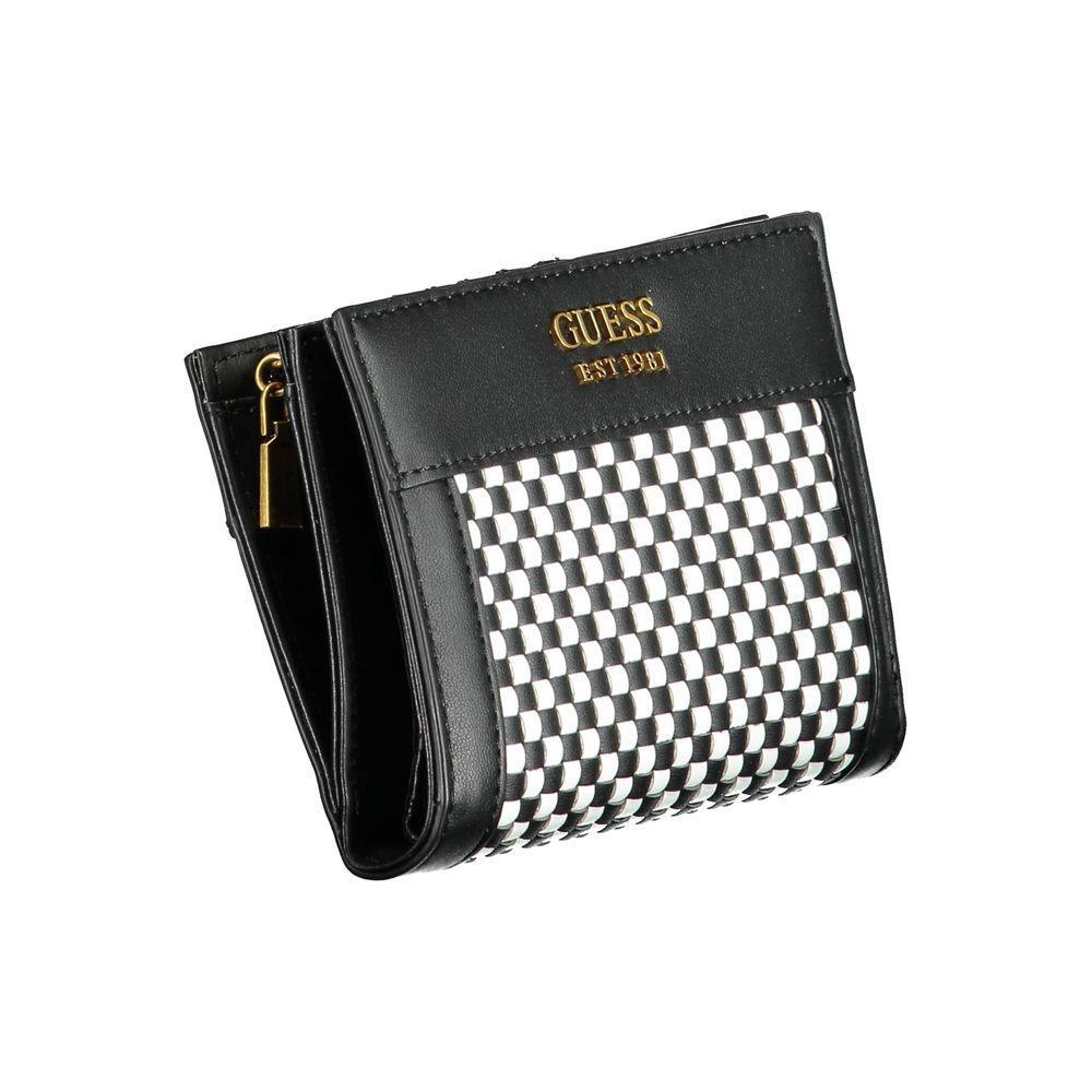 Guess Jeans Black Polyethylene Wallet GU-14429