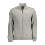 Napapijri Gray Cotton Sweater