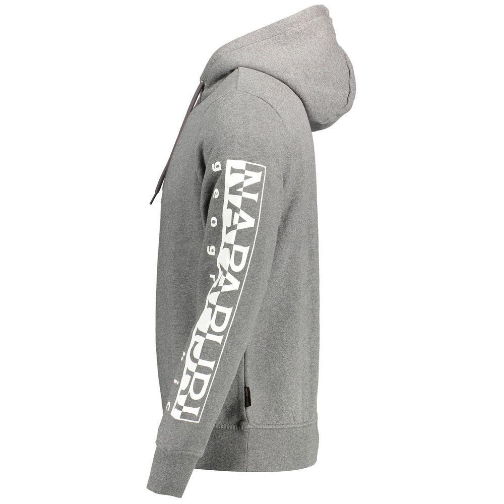 Napapijri Gray Cotton Sweater