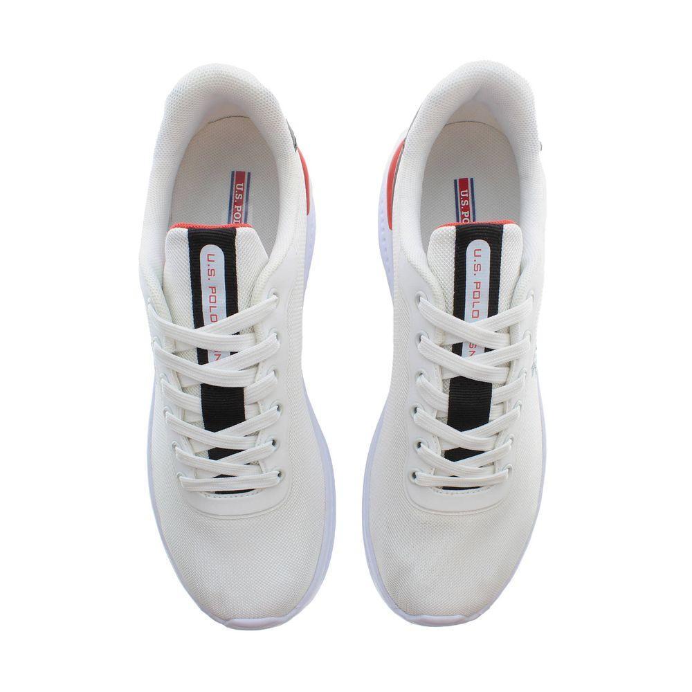 U.S. POLO ASSN. White Polyester Sneaker US-19411-EU43/US10