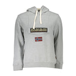 Napapijri Gray Cotton Sweater