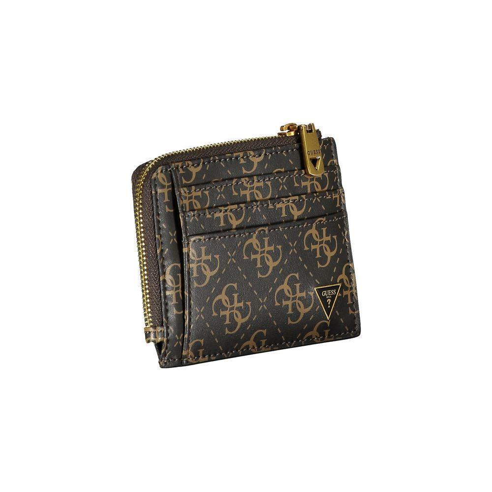 Guess Jeans Brown Leather Wallet GU-26879