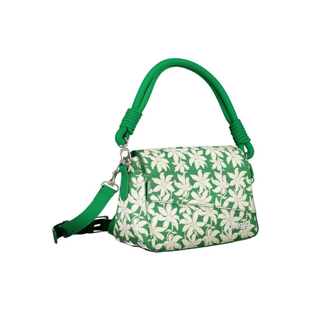 Desigual Green Polyethylene Handbag DE-28946