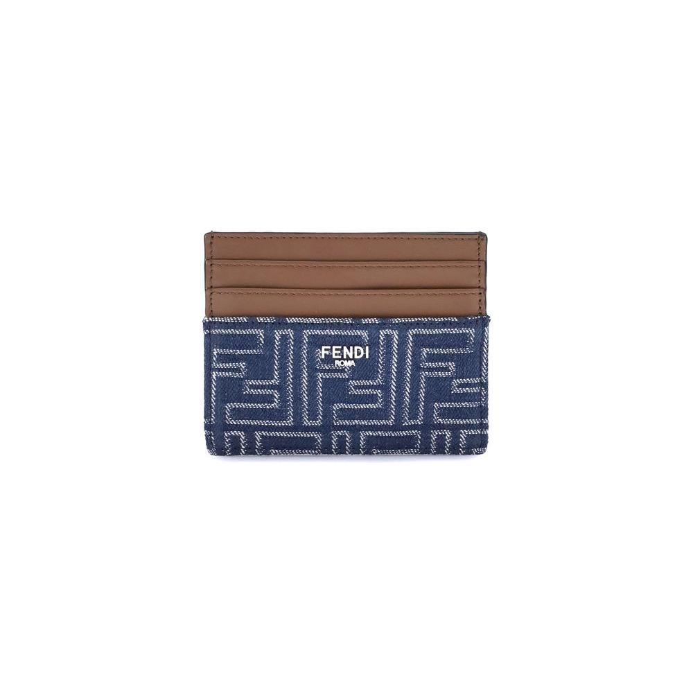 Fendi Denim Card Holder FE7M0164AUGOF1SCGBB