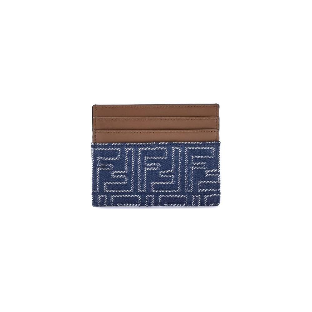 Fendi Denim Card Holder FE7M0164AUGOF1SCGBB