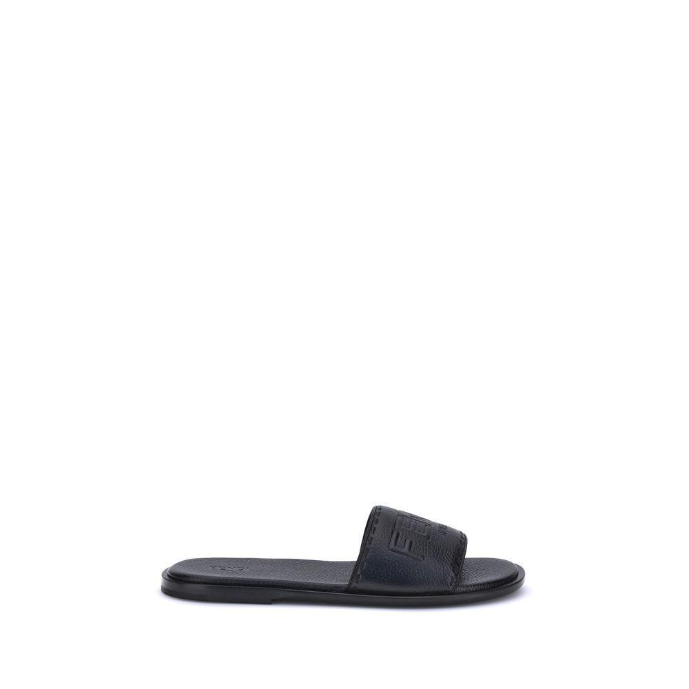 Fendi Sandals with logo FE-7X1753AQXCF0QA1-EU39/US6