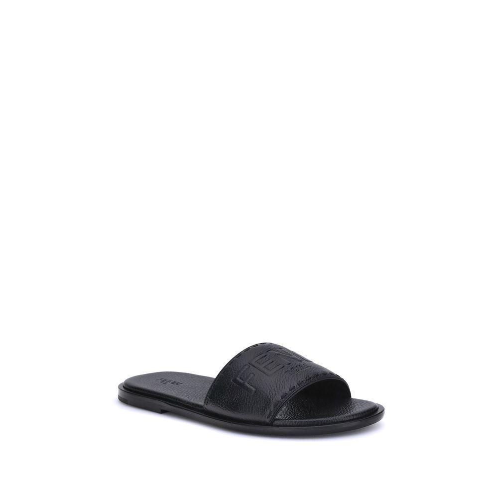 Fendi Sandals with logo FE-7X1753AQXCF0QA1-EU39/US6