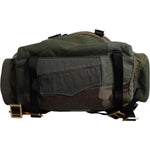 Dolce & Gabbana Military Green Patchwork Rucksack Backpack Bag BAG4639