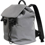 Dolce & Gabbana Gray Palermo Reflector Buckles Drawstring Backpack Bag BAG4647