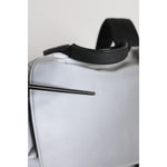 Dolce & Gabbana Gray Palermo Reflector Buckles Drawstring Backpack Bag BAG4647