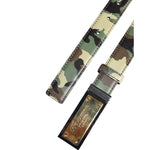 Dolce & Gabbana Multicolor Camouflage Metal Logo Buckle Belt BEL9264-90