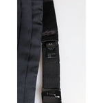 Dolce & Gabbana Dark Blue 100% Silk Belt Waist Cummerbund BEL9456-50