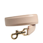 Dolce & Gabbana Beige Pink Leather Handbag Accessory Shoulder Strap WMB530