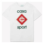 Casablanca White Cotton T-Shirt CA-14854-XS