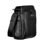 La Martina Black Polyethylene Shoulder Bag LA-20555