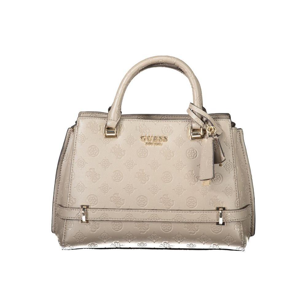 Guess Jeans Beige Polyethylene Women Handbag GU-39117