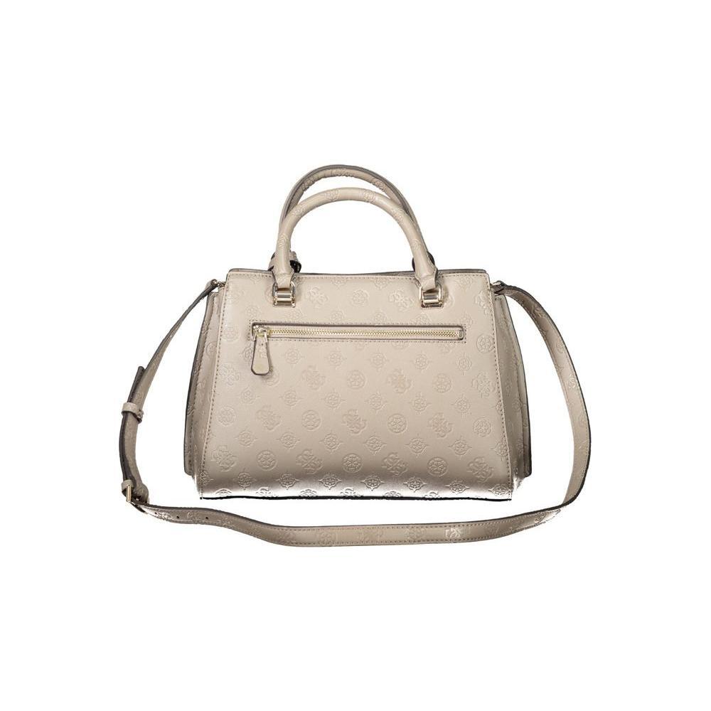 Guess Jeans Beige Polyethylene Women Handbag GU-39117