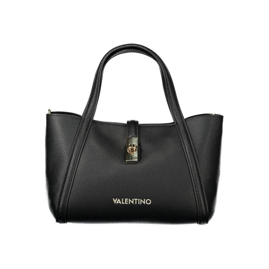 Mario Valentino Black Polyethylene Women Handbag