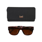 Dolce & Gabbana Havana Brown Black Eccentric Sartorial Eyewear Sunglasses GLA1360